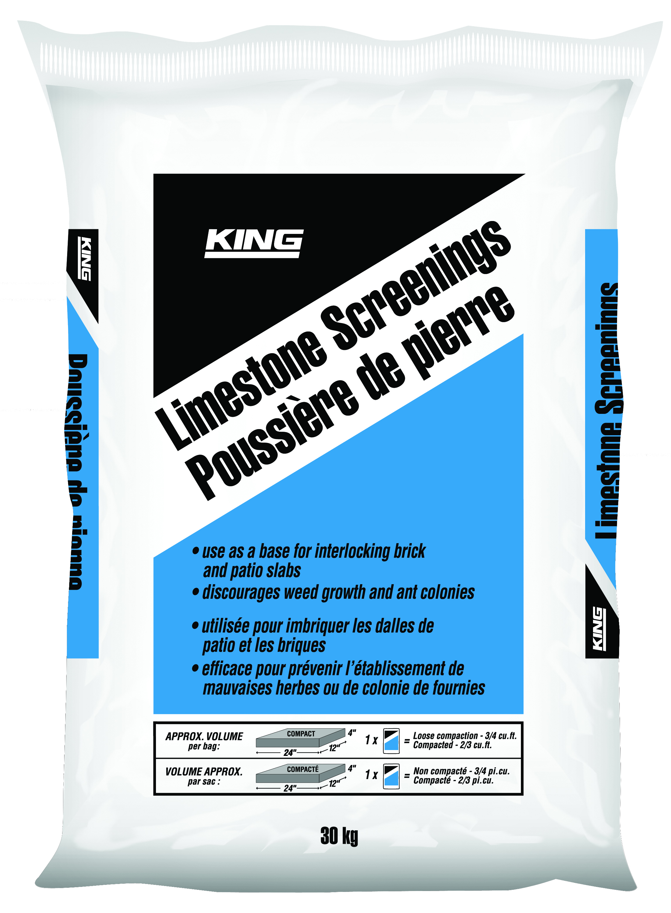 KING Limestone Screenings > KING Home Improvement Products