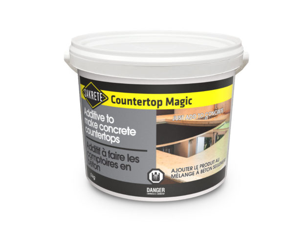 Sakrete Countertop Magic King Home Improvement S Add Sakrete Countertop Magic To Concrete Mix Or Mi Of Equivalent Quality Produce Cast In Place Precast Countertops