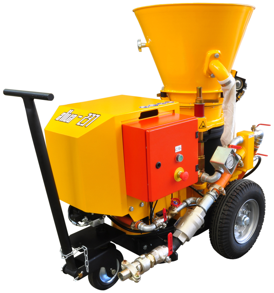 AL237 (Dry/WetMix Shotcrete Machine) > KING Shotcrete Solutions