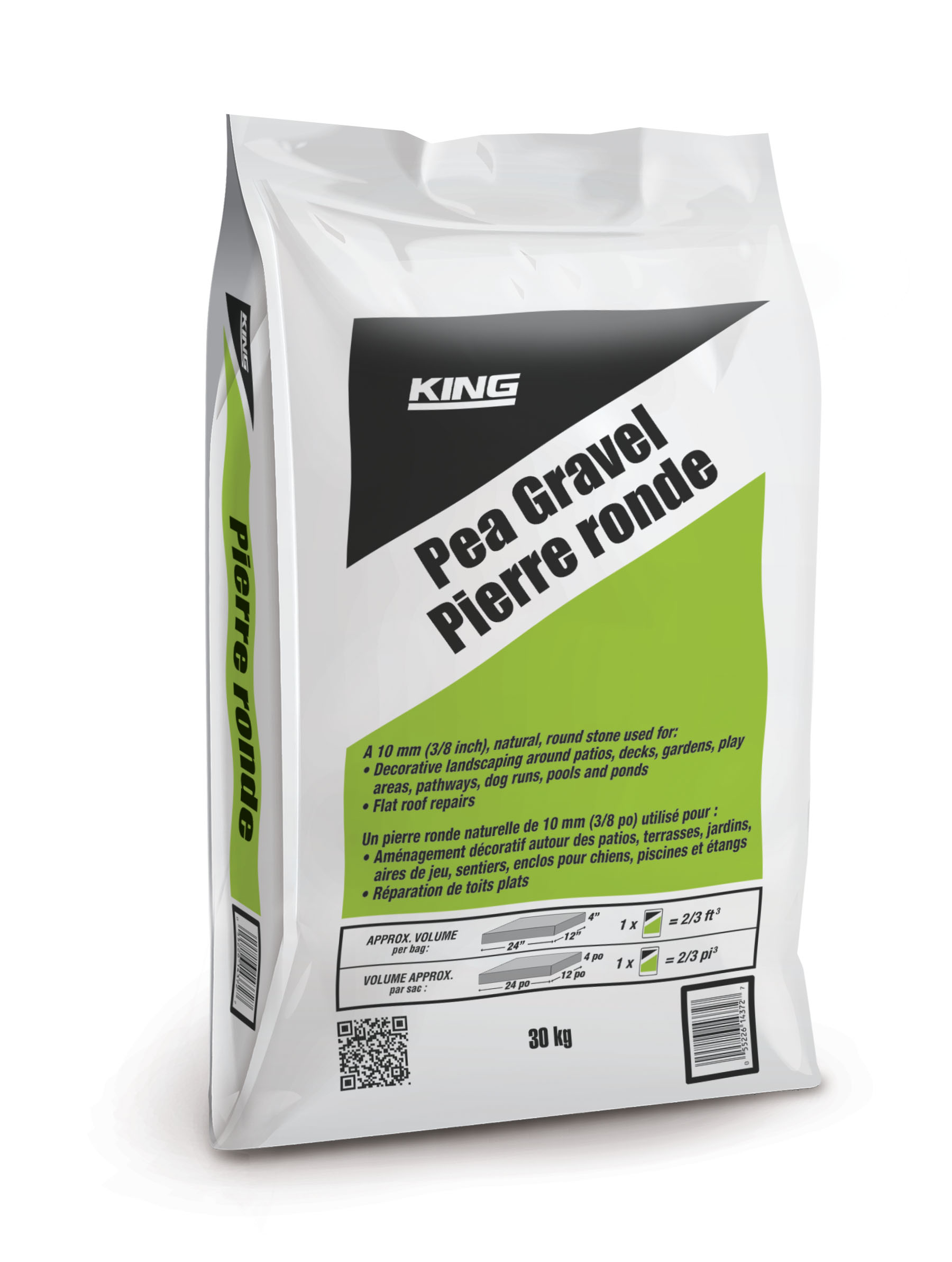 pea shingle bags