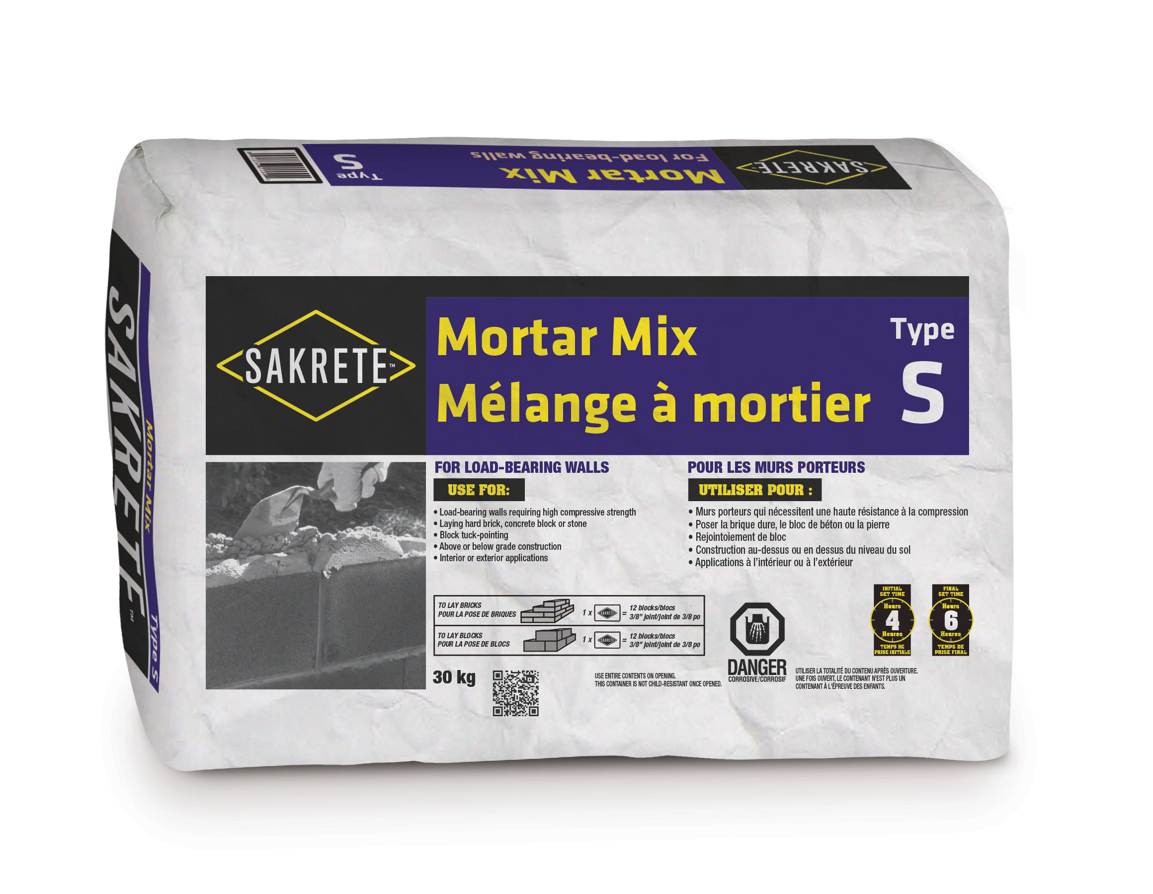 SAKRETE Mortar Mix, Type S > KING Home Improvement Products